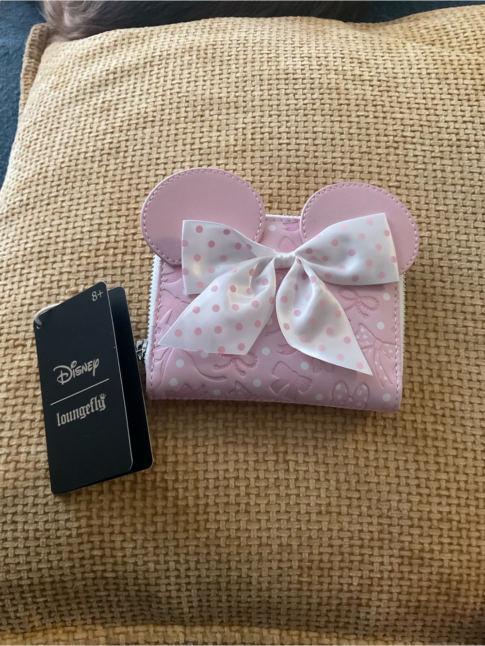 Disney Loungefly Minnie Mouse Ears Wallet NWT